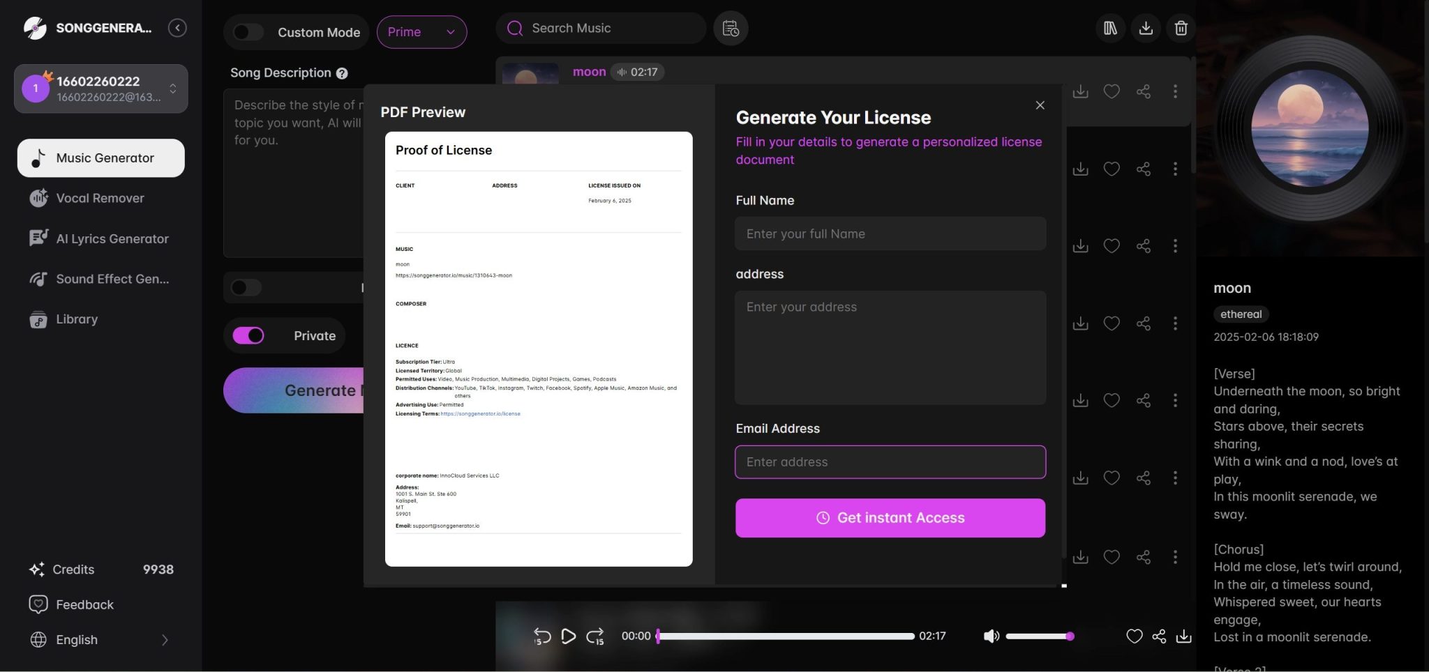 SongGenerator