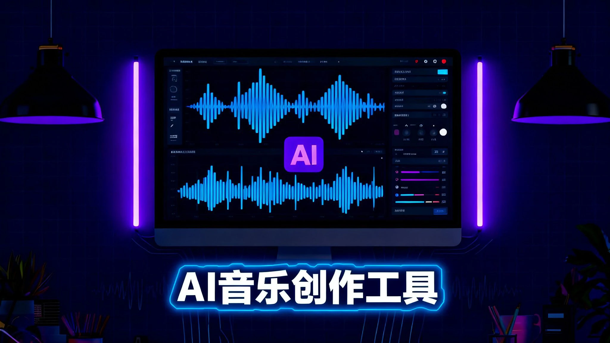15个免费好用的AI音乐工具，一键智能生成谱曲、作词和歌声