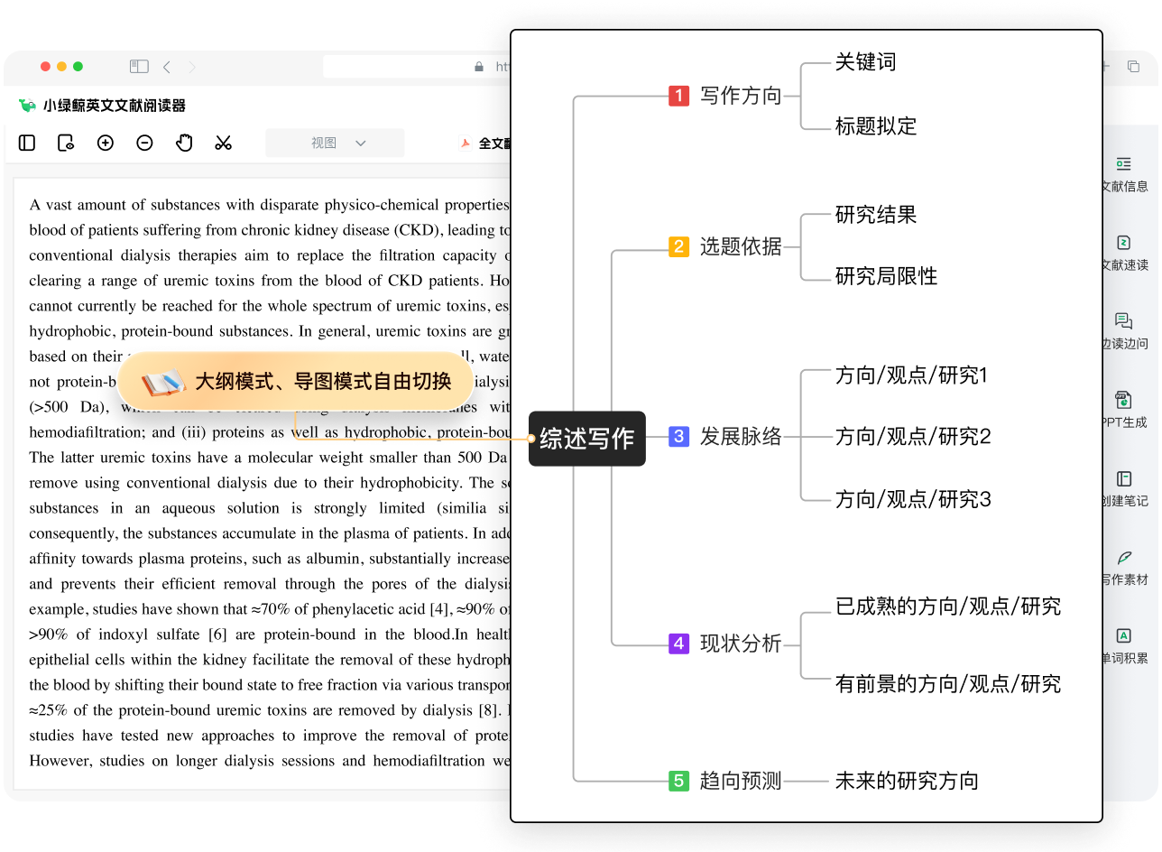 小绿鲸文献阅读