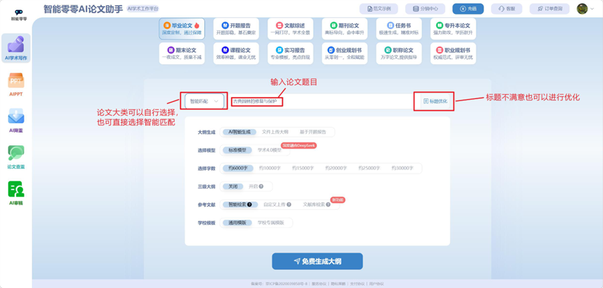 智能零零AI论文